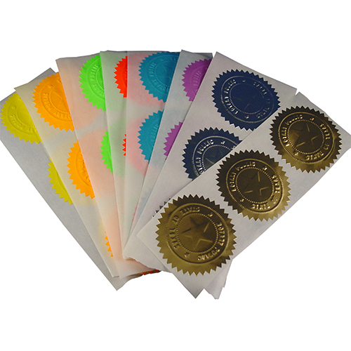 Self-adhesive Oregon Foil Notary Seals
