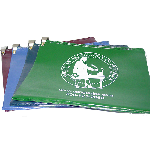 New Jersey Notary Supplies Locking Zipper Bag (11 x 7 inches)